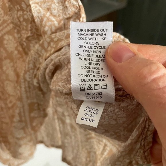 Maurices Embroidered Yoke High Neck Tank - Picture 7 of 7